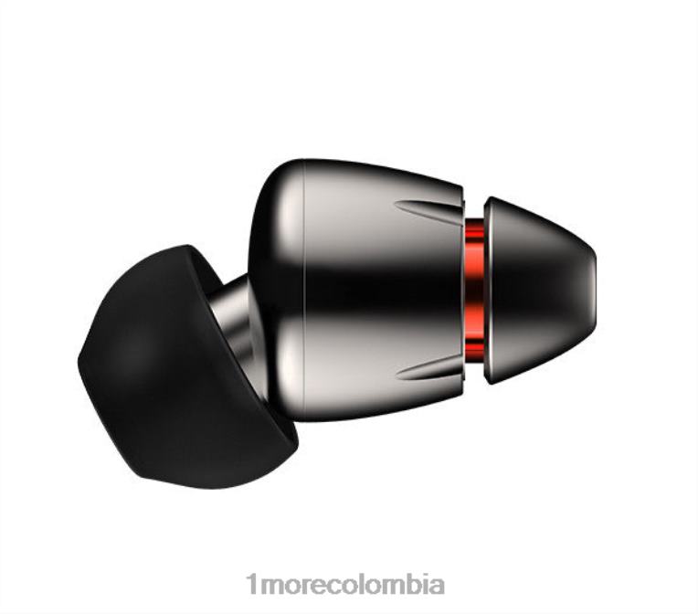 auriculares internos con controlador cuádruple gris 1MORE auriculares 8T24H23