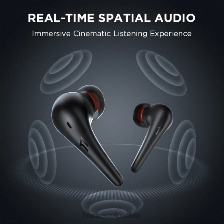 Auriculares aero true wireless con cancelación activa de ruido blanco 1MORE auriculares 8T24H17