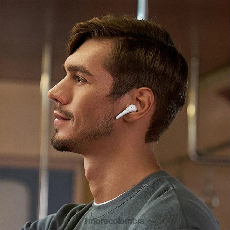 Auriculares aero true wireless con cancelación activa de ruido negro 1MORE auriculares 8T24H16