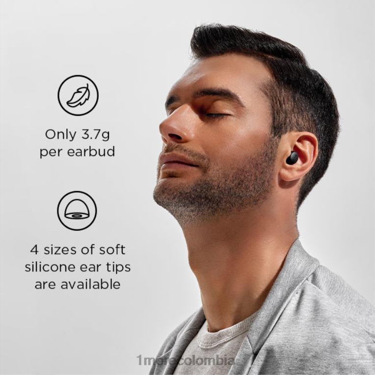 Comfobuds mini auriculares inalámbricos verdaderos con cancelación de ruido mica blanca 1MORE auriculares 8T24H10