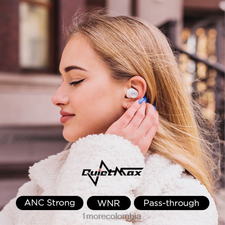 pistonbuds pro verdaderos auriculares inalámbricos con cancelación activa de ruido blanco 1MORE auriculares 8T24H14