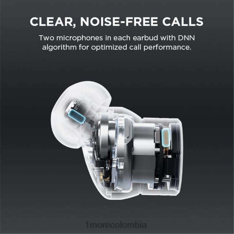 pistonbuds pro verdaderos auriculares inalámbricos con cancelación activa de ruido blanco 1MORE auriculares 8T24H14